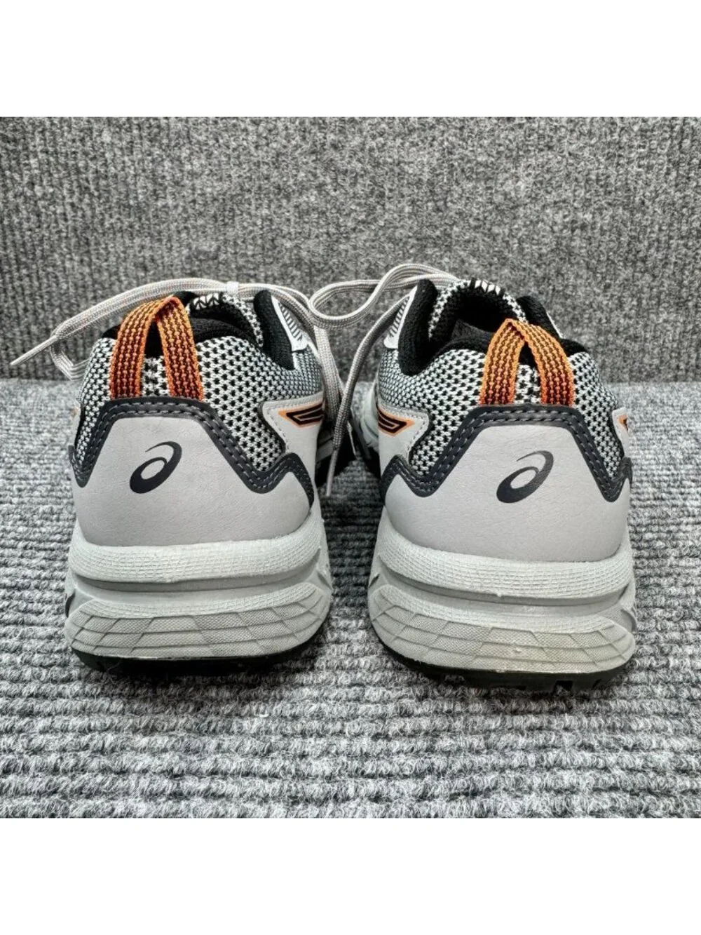 Asics Gel-Venture 8 Shoes Mens US 8 Extra Wide Gray Orange Running 1011A826